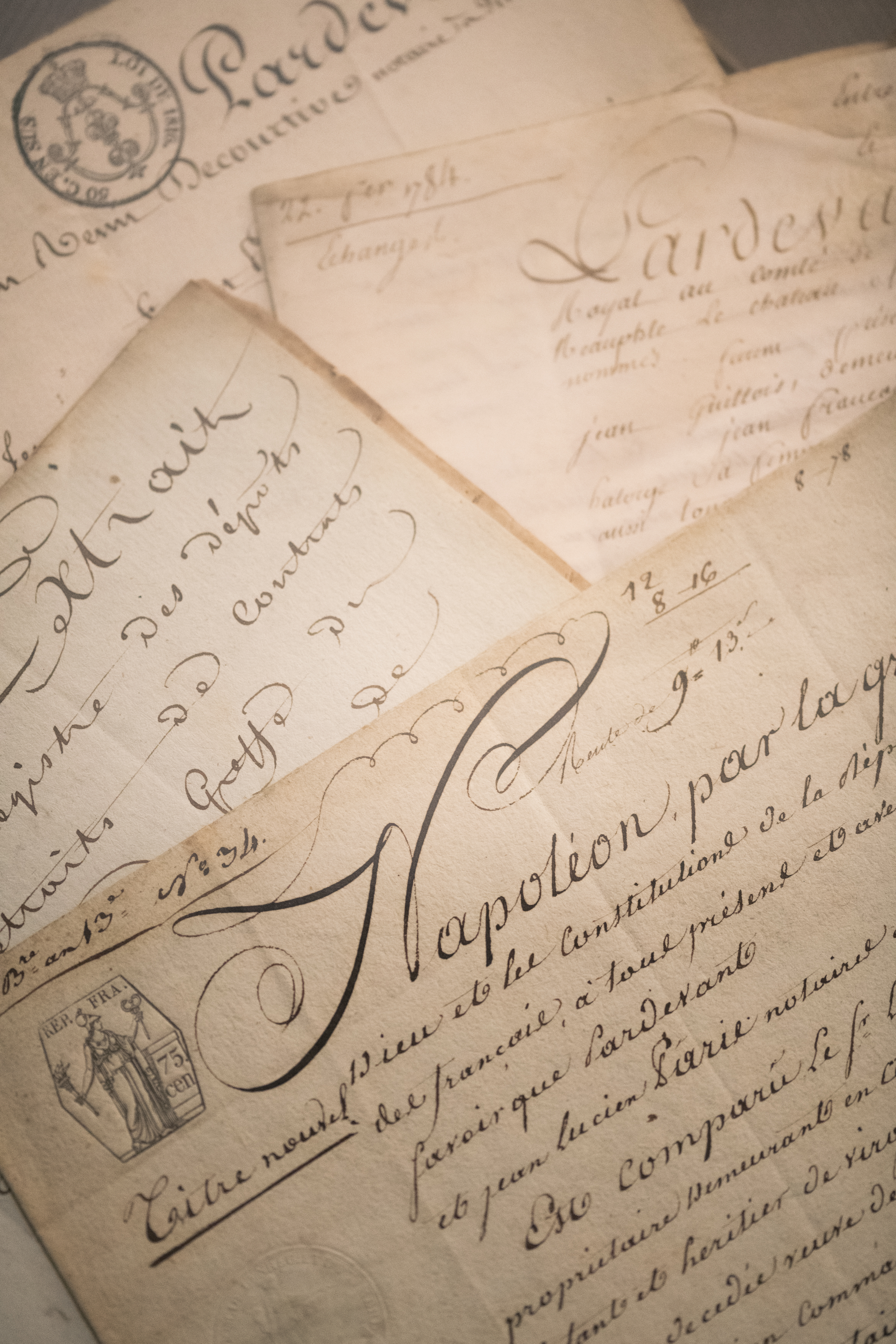 Actes notariés historiques